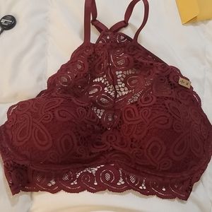 Pink push up bralette